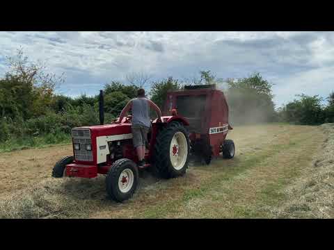 IHC 553 & Presse FIATAGRI HESSTON 5670