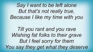 Jill Sobule - Bitter Lyrics