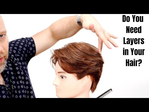 Does your Hair Need Layers? - TheSalonGuy