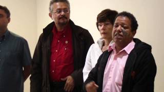 Luís Carlos Prates, o Mancha, fala em coletiva da Comissão Nacional da Verdade