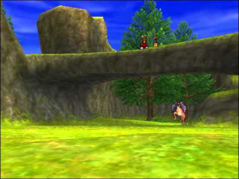 89 Dragon Quest 8 Cut-scene - Hunting Argon Lizards