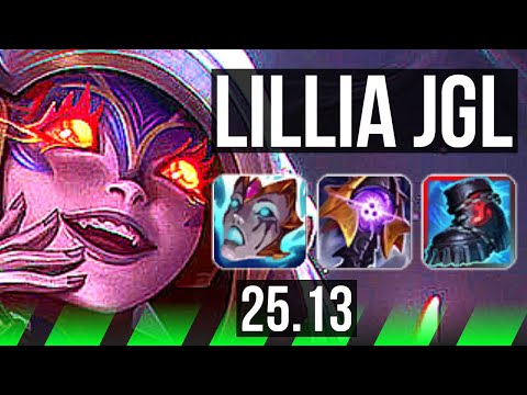LILLIA vs XIN ZHAO (JGL) | 56k DMG, 14/6/23, 600+ games | EUW Master | 25.13