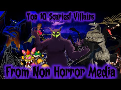 Top 10 Scariest Villains from Non Horror Media (2025 Halloween Special)