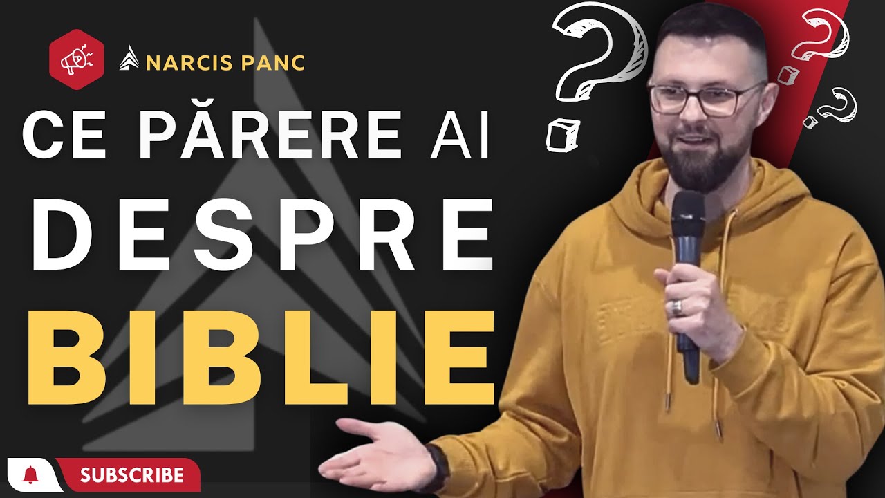 Ce părere ai despre Biblie?