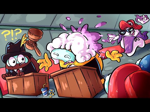 OBJECTION! THE PROSECUTOR IS AN IDIOT! (Among Us x Town of Salem)