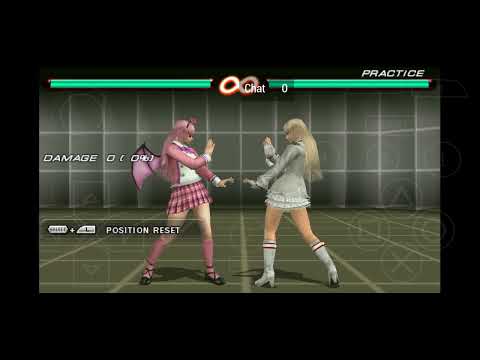 Tekken 6 – Lili combo with hold