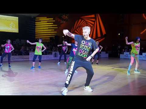 Zumba mit Rüdiger beim Goldstadtpokal 2019