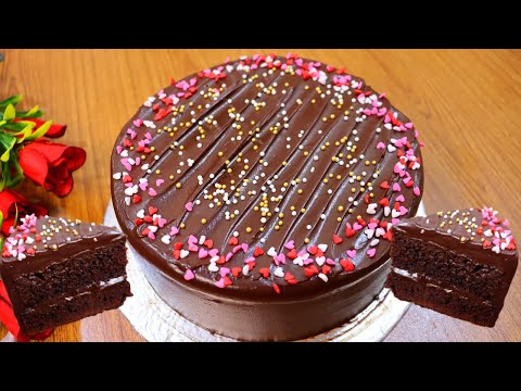Moist Chocolate Fudge Cake Recipe | Best Chocolate Fudge Cake | Birthday Chocolate Cake