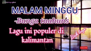 Download lagu Malam Minggu -Bunga tuahuns (lirik lagu) lagu ini virral di kalimantan mp3