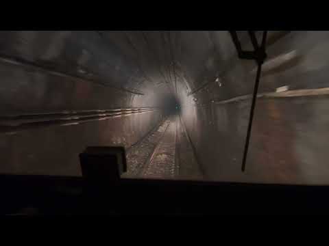 Coalcliff Tunnel At Night - Cab View