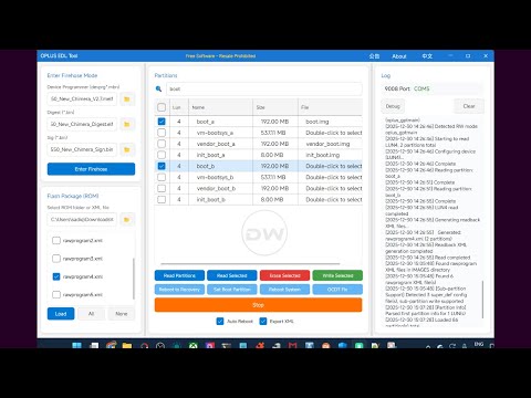 How to Flash Partition Files via EDL Tool [Even on Locked Bootloader!]