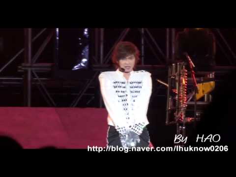 [HAO] 100328 Yunho in MJ Tribute THIS IS IT concert - Part 23