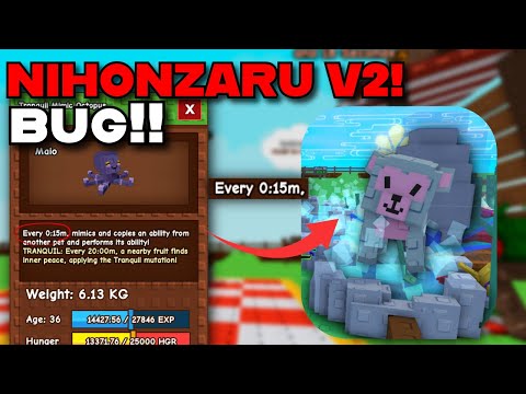 NEW Nihonzaru v2 GLITCH 15-Second Pet Cooldown Trick – Easy Guide for Grow a Garden Roblox!