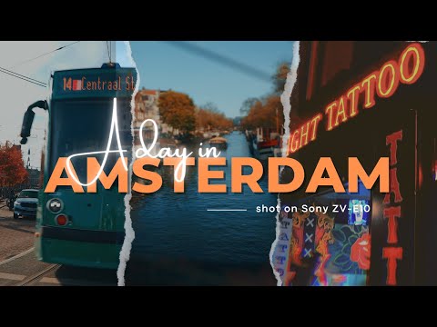 How We Ended the Day with a Rapper in Amsterdam | Shot on Sony ZV-E10