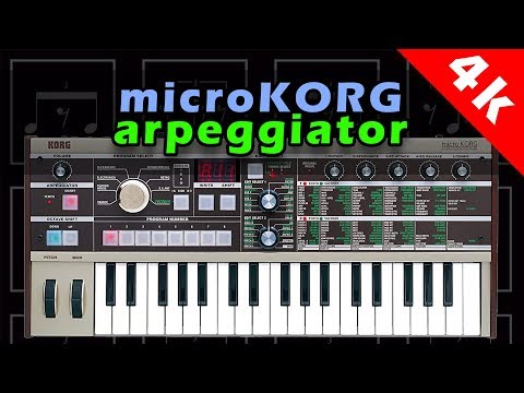 Microkorg Arpeggiator guide