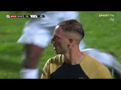 Golo Mattheus Oliveira: SC Farense (1)-2 Sporting - Liga Portugal Betclic | SPORT TV