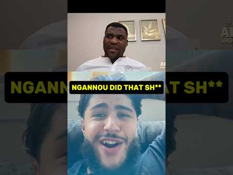SOMETHING seems FISHY #francisngannou #ngannou #ufc #danawhite #arielhelwani