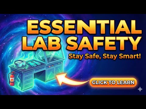 ESSENTIAL LAB SAFETY Guide: Stay Safe, Stay Smart & Avoid Accidents! 🥽