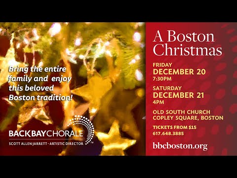 Back Bay Chorale Christmas 2019