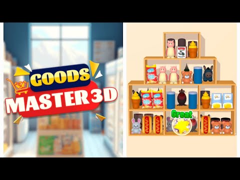 *Goods Master 3D mobile gameplay levels 1-7 (Clocking in!) - YouTube