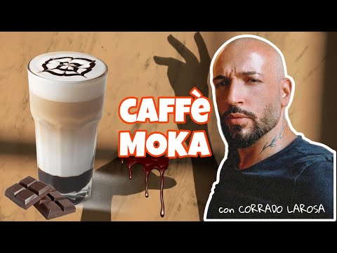 Como preparar el caffè MOKA🍫 | receta ORIGINAL  #coffee #moka #latteart