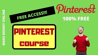 100% Free masterclass about how to get free traffic from pinterest