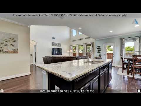 Priced at $799,900 - 5601 Siragusa Drive, Austin, TX 78738