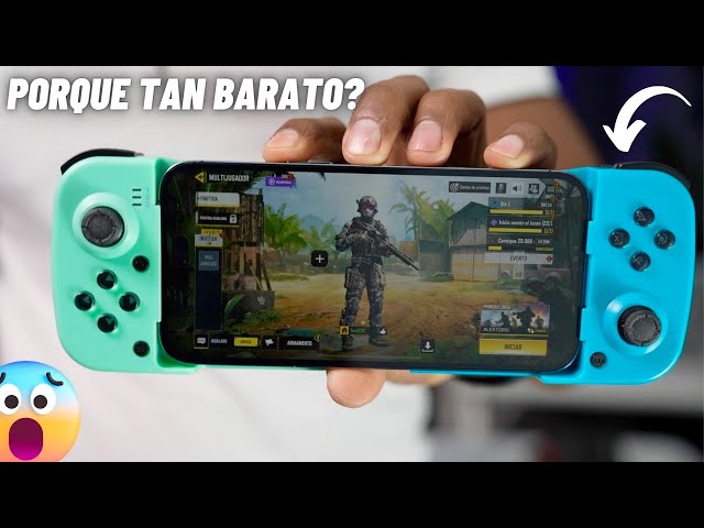 Vídeo relacionado con OATIPHO 2 Piezas Controlador de Juegos Móviles Ergonómico y Portátil para Smartphones, Fabricado en Abs y Aleación de Zinc, Adecuado para Gaming en Dispositivos Móviles