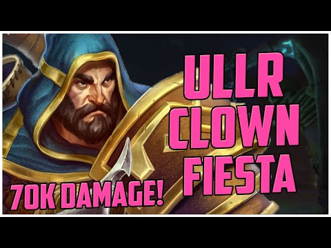 ULLR CLOWN FIESTA! 70K DAMAGE - RANKED SMITE S10