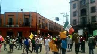 preview picture of video 'Megamarcha #yosoy132 Cuernavaca Morelos 22/07/12'