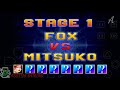 Gameplay Blood Roar PlayStation1 Emulator Epsxe Fox Vs Mitsuko