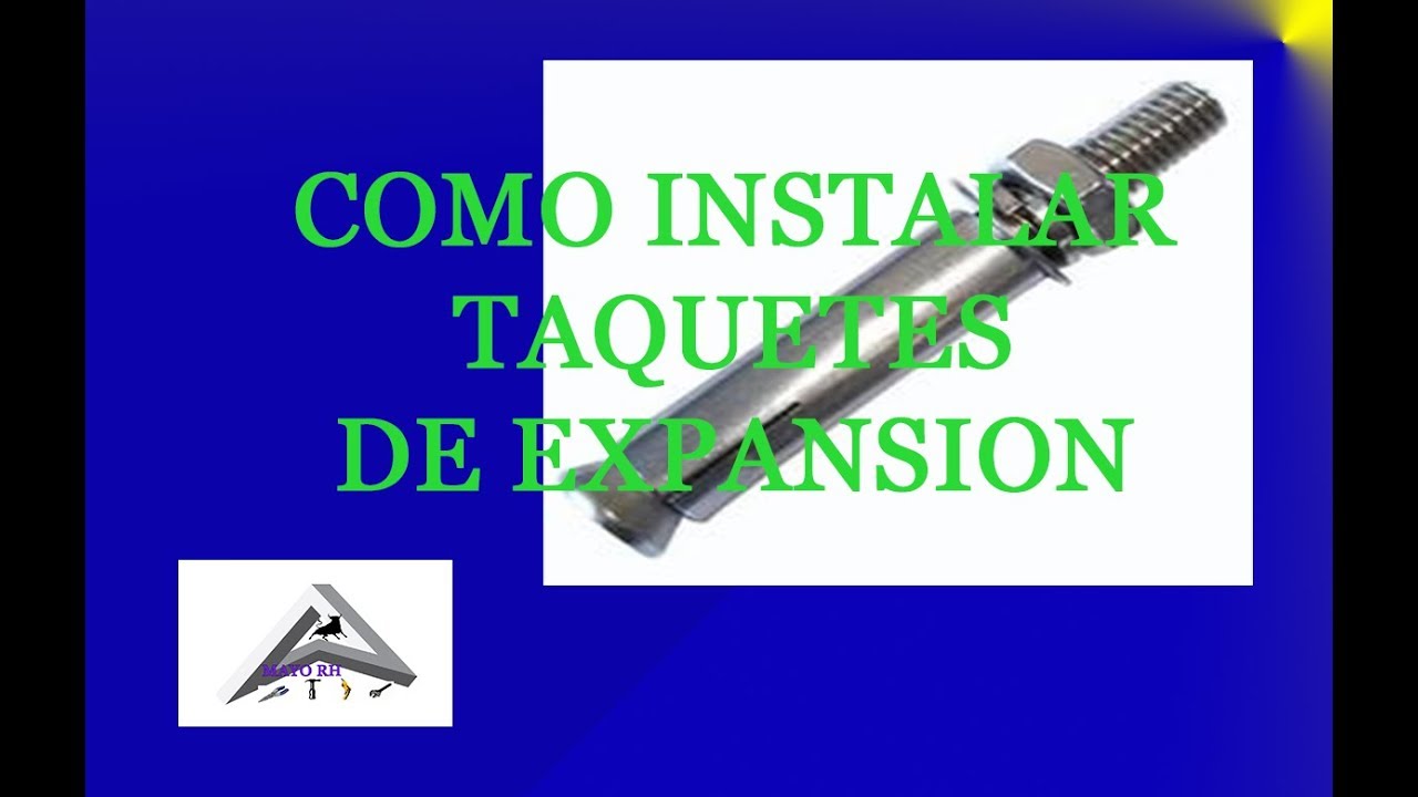 Watch Como instalar taquetes de expansion Now Como instalar taquetes de expansion