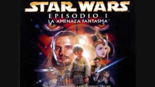 Star Wars episode I The Phantom Menace (soundtrack): The arrival at Tatooine and The flag Parade