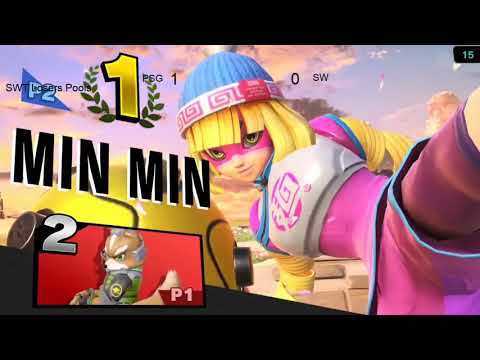 SWT NW Qualifier SSBU Online Tournament - PinkShirtGuy (Min Min) vs. Sw (Fox) Pools