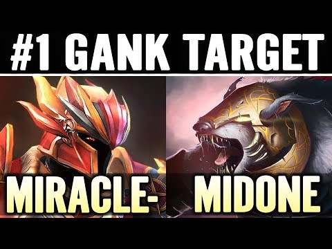10K MMR MidOne vs Miracle 9.4K MMR Ursa vs Dragon Knight Epic Pro Fights Dota 2