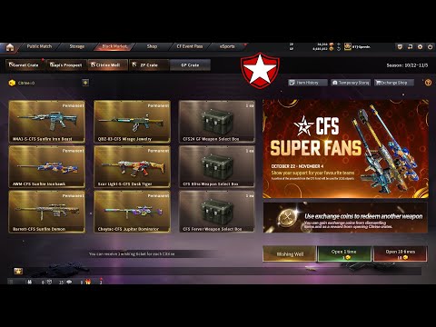 CrossFire West: Citrine Well CFS Weapons Super Fans 2025