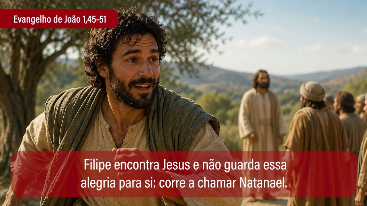 24 de agosto Evangelho de João 1,45-51