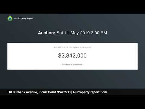 81 Burbank Avenue, Picnic Point NSW 2213 | AuPropertyReport.Com