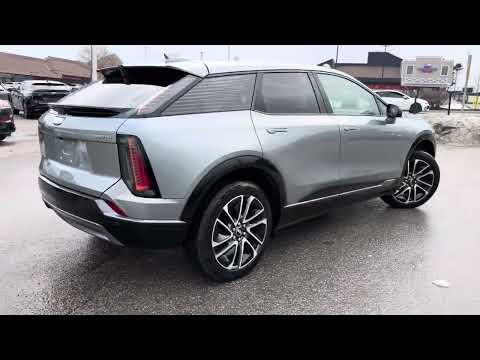 2025 Cadillac OPTIQ AWD 4dr Sport w/1SF in Silver for sale at Boyer Pickering Chevrolet Cadillac Buick GMC Ltd. in Pickering, ON