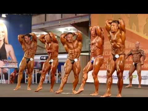 1st Group Compulsory - Prejudging - Master Over 40 Under 90kg - Arnold Amateur Europe 2014