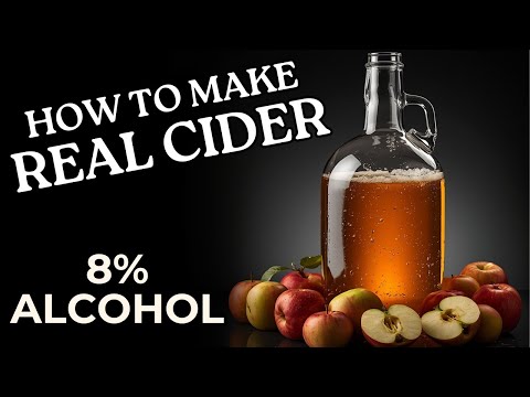 How to Make Cider From Apples (The 8% ABV Recipe)
