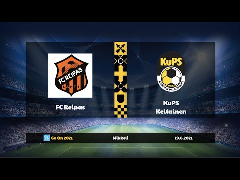 FC Reipas - KuPS keltainen, MP Go On 2021