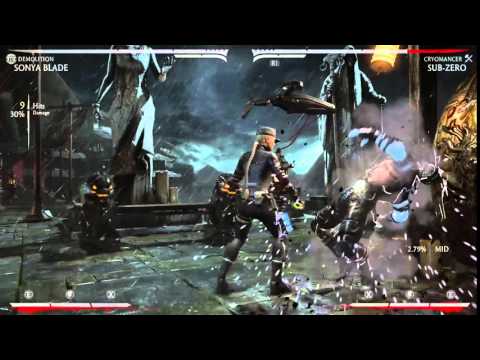 Sonya MKX Demolition frag grenade + sweep oki