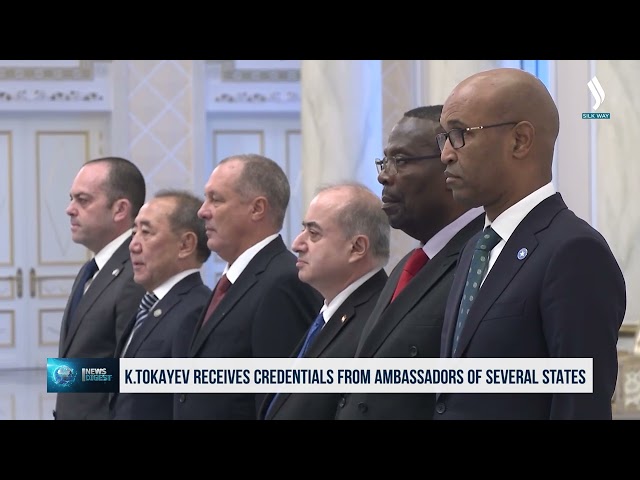 President Tokayev receives credentials from ambassadors of several states
