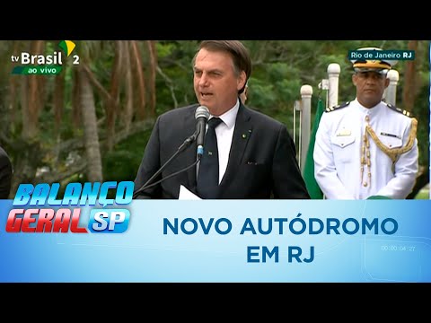 Bolsonaro anuncia novo autódromo no Rio de Janeiro