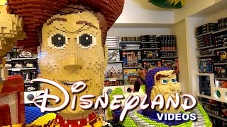 preview picture of video 'Lego Store au Disney Village - Disneyland Paris (mars 2014) HD'