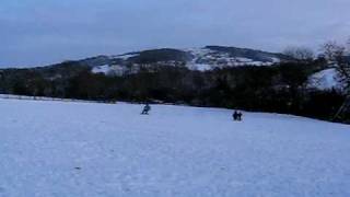 preview picture of video 'snowboarding woolstone gloucestershire.AVI'