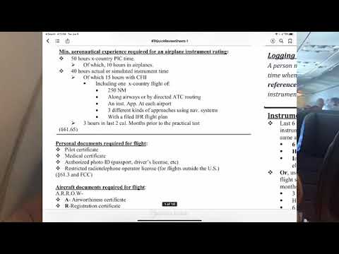 IFR ACS 2020 pilot qualifications