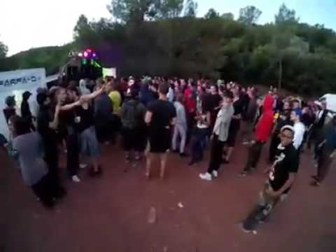 Azotek live hardtek @ farfa-d / skf / monolith - free party 2016