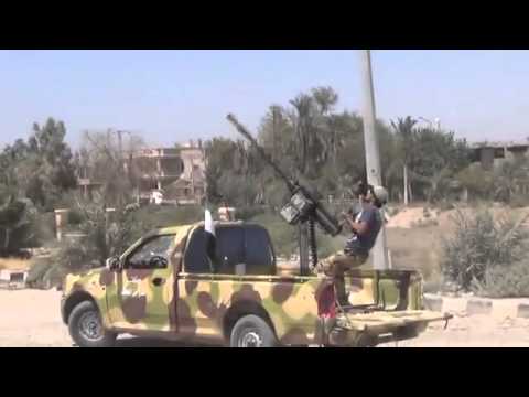 تصدي الجيش الحر للطيران الحربي التابع لقوات النظام في دير الزور في محافظة دير الزور